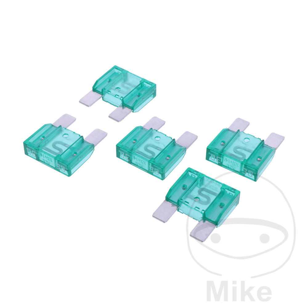 JMP Maxi fuse 30A light green pack of 5